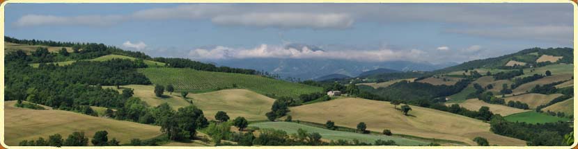 view at the appennin